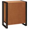 vidaXL Cabinet de chevet Marron 66 x 35 x 76 cm Bois d'acacia massif