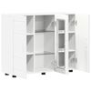 vidaXL Cabinet en Bois Blanc 88,5 x 30,5 x 73 cm Bois d'ing&eacute;nierie