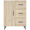 vidaXL Buffet chêne sonoma 69,5x34x90 cm bois d'ingénierie