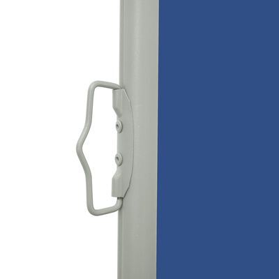 vidaXL Auvent latéral rétractable de patio 170x500 cm Bleu