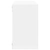 vidaXL &Eacute;tag&egrave;res cube murales 6 pcs Blanc 26x15x26 cm