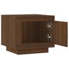 vidaXL Table basse chêne marron 51x50x45 cm bois d'ingénierie