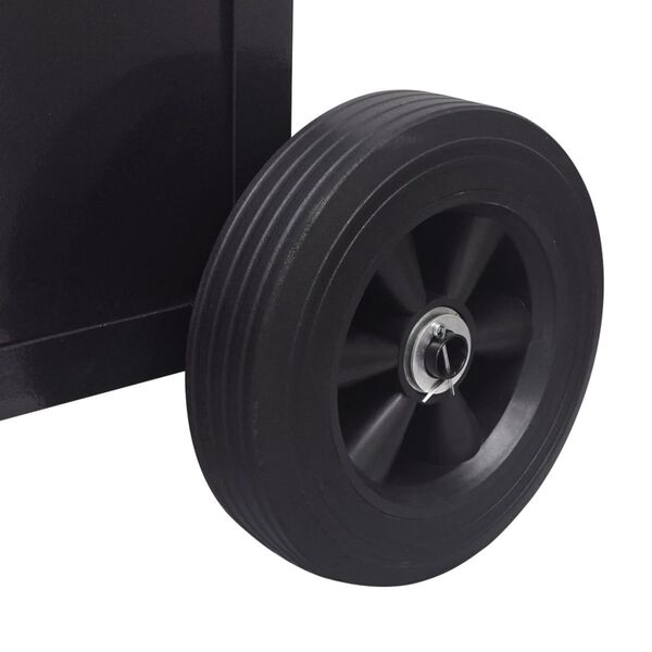 Chariot de bois de chauffage