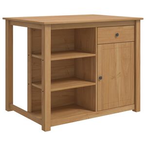 vidaXL Ensemble Cuisine &Icirc;lot PANAMA Cire de Miel 112 x 77 x 90 cm