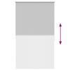vidaXL Store enrouleur occultant 104,4 x 175 cm, largeur du tissu 100 cm, gris