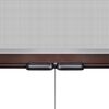 Moustiquaire enroulable marron pour fenêtre 60 x 150 cm