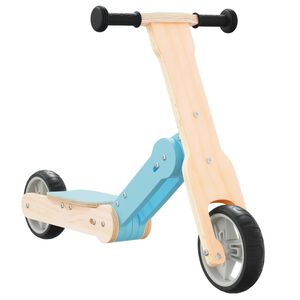 vidaXL Trottinette pour enfants 2-in-1 bleu clair