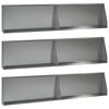 vidaXL Mur de sout&egrave;nement 6 pc 100 x 12 x 40 cm Acier galvanis&eacute;