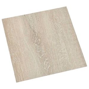 vidaXL Lattes de rev&ecirc;tement de sol autocollantes 30,5 x 30,5 cm 20 pcs