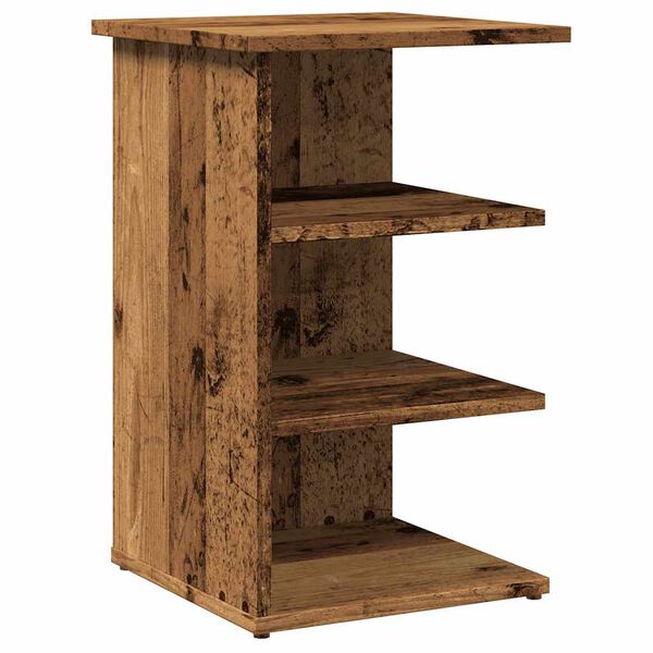 vidaXL Buffet vieux bois 35x35x55 cm bois d'ing&eacute;nierie