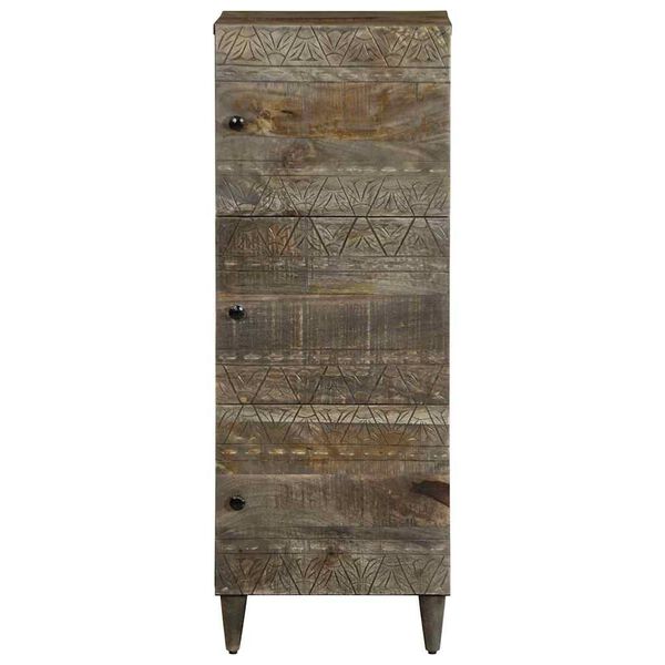 vidaXL Buffet 40x33x110 cm bois de manguier massif