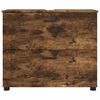 vidaXL Cabinet de salle de bain Ch&ecirc;ne fum&eacute; 76,5 x 35 x 64 cm