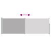 vidaXL Auvent lat&eacute;ral r&eacute;tractable de patio 100x300 cm Gris