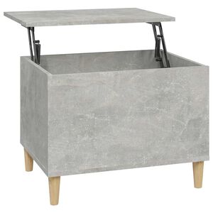 vidaXL Table basse Gris b&eacute;ton 60x44,5x45 cm Bois d'ing&eacute;nierie