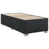 vidaXL Cadre de lit sans matelas noir 100x200 cm similicuir