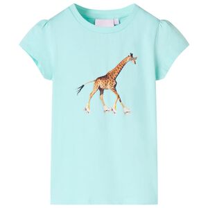 T-shirt pour enfants aqua clair 92