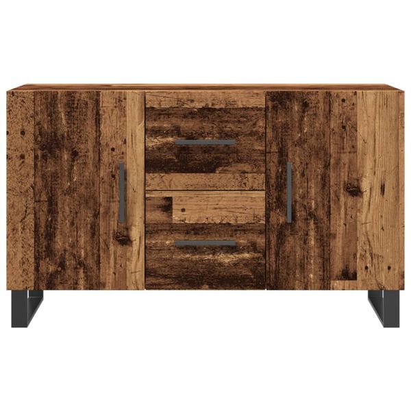 vidaXL Buffet vieux bois 100x36x60 cm bois d'ing&eacute;nierie