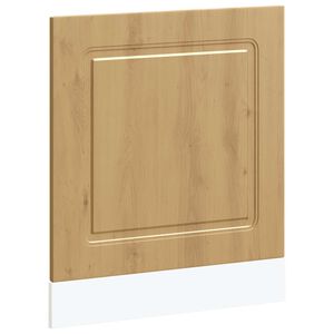 vidaXL Panneau de lave-vaisselle Kalmar ch&ecirc;ne artisanal 60x1,5x57 cm