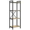 vidaXL &Eacute;tag&egrave;re 40 x 30 x 119 cm Bois d'ing&eacute;nierie Ch&ecirc;ne Sonoma