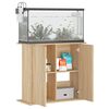 vidaXL Support d'aquarium Chêne Sonoma 81x36x73 cm Bois d'ingénierie