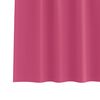 vidaXL Rideaux occultants avec anneaux 2 pcs Rose vif 225 x 140 cm