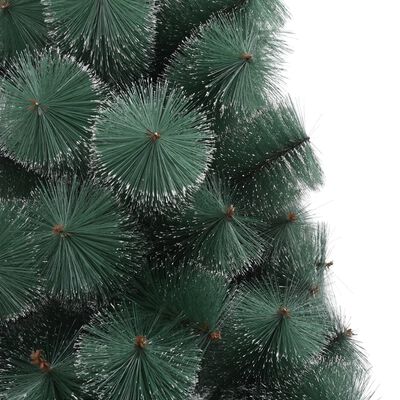 VIDAXL Sapin de Noël artificiel avec support Vert 210 cm PET pas