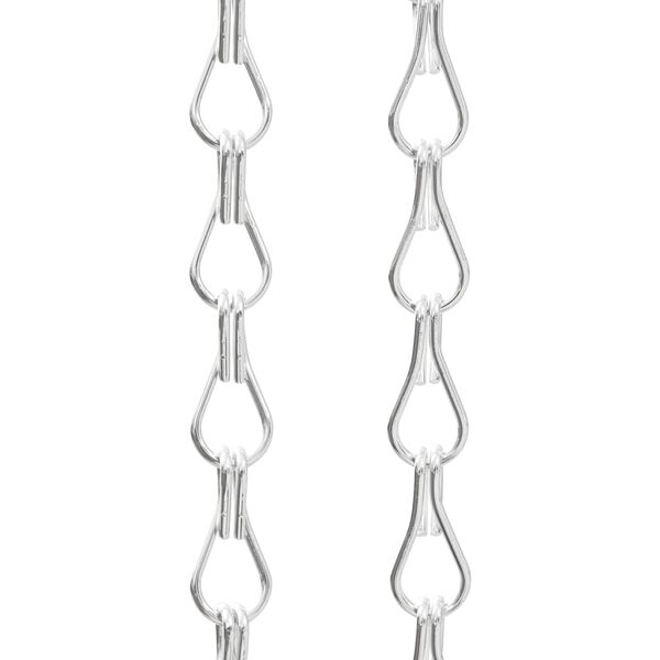 vidaXL Moustiquaire de porte &agrave; cha&icirc;ne 56x202 cm aluminium