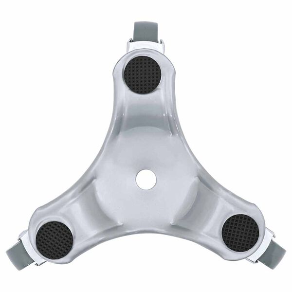 vidaXL Roulettes pour meubles 4 pi&egrave;ces 16 x 14,5 x 5,5 cm Acier 180 kg