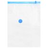 vidaXL Sacs de rangement 50 pcs Transparent et Bleu 70 x 50 cm