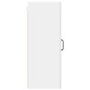vidaXL Armoire de cuisine Kalmar 2 pcs Blanc brillant 30 x 31 x 80 cm