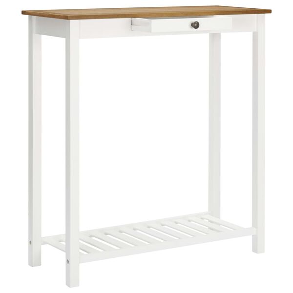 vidaXL Table de bar 100x40x110 cm Bois de ch&ecirc;ne solide