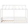 vidaXL Lit pour enfants sans matelas blanc 90x200 cm bois pin massif