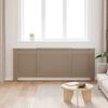 vidaXL Cache-radiateur MDF 205 cm