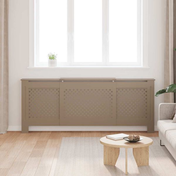 vidaXL Cache-radiateur MDF 205 cm