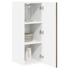 vidaXL Armoire de cuisine avec porte 2 pcs Ch&ecirc;ne brun 30 x 31 x 80 cm