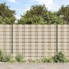vidaXL &Eacute;cran d'intimit&eacute; de jardin PVC 70x0,19 m Cr&egrave;me