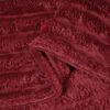 vidaXL Couvertures &agrave; jeter 6 pcs Rouge Bordeaux 270 x 240 cm Toison