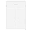 vidaXL Buffet blanc 60x30x84 cm bois d'ing&eacute;nierie