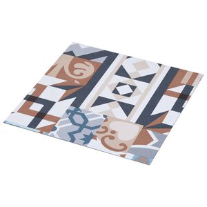 vidaXL Lattes de rev&ecirc;tement de sol autocollantes Motif mono