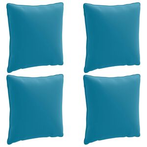vidaXL Coussins de Dos 4 Pi&egrave;ces PUTTEN 4 pcs 100 % polyester