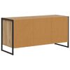 vidaXL Meuble TV Ch&ecirc;ne artisan 100 x 36 x 49,5 cm Bois d'ing&eacute;nierie