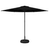 vidaXL Parasol de jardin avec base 300 x 300 cm Polyester