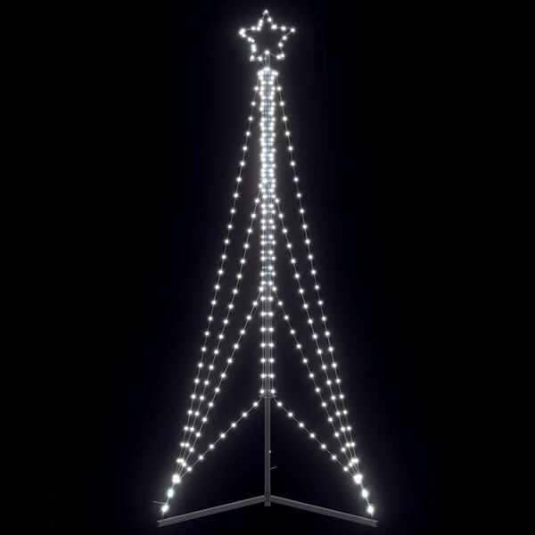 vidaXL Sapin de No&euml;l &agrave; LED 483 LED blanc froid 240 cm