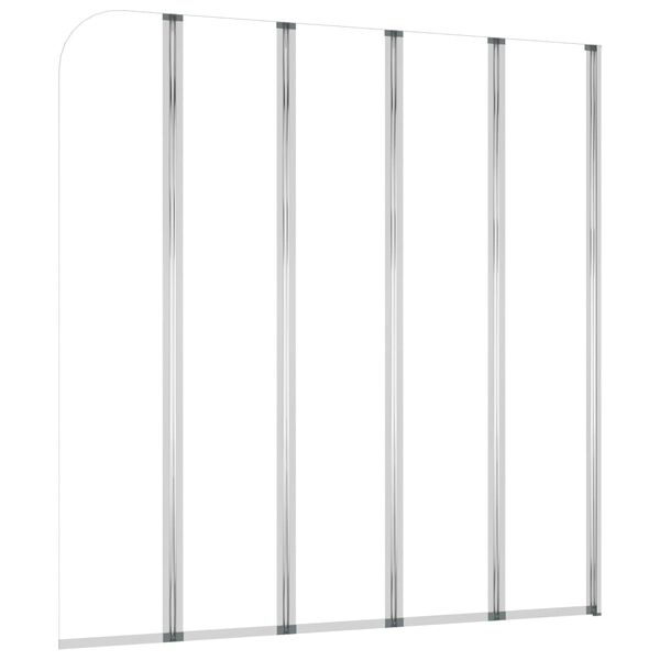 vidaXL Enclos de bain 120x140 cm Verre tremp&eacute; Transparent