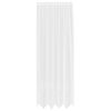 vidaXL Rideau en Dentelle Floral Blanc 280 x 150 cm Polyester