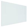 vidaXL Plaque de verre pour chemin&eacute;e rectangulaire 80x50 cm
