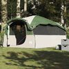 vidaXL Tente familiale tunnel 6 personnes vert imperméable