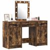 vidaXL Table de Toilette Marron 50 x 41 x 135 cm Bois d'ing&eacute;nierie