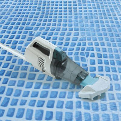 Intex Aspirateur rechargeable pour spa et piscine blanc