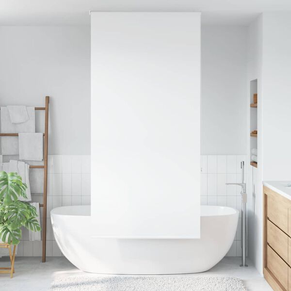 vidaXL Store enrouleur de douche 90x240 cm largeur du tissu 86 cm